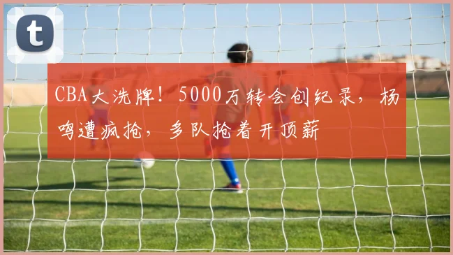 CBA大洗牌！5000万转会创纪录，杨鸣遭疯抢，多队抢着开顶薪