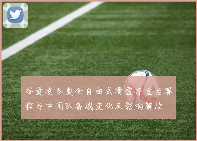 谷爱凌冬奥会自由式滑雪夺金后赛程与中国队备战变化及影响解读